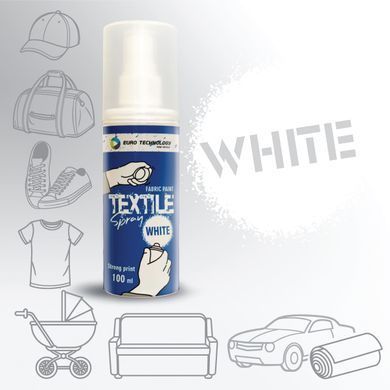 Спрей-краска для ткани &laquo;White&raquo; 100 мл