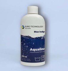 Cерия Aqualine «Blue indigo» синий индиго краска-краситель для ткани (жидкий концентрат), 210 мл