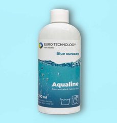 Cерія Aqualine «Blue curacao» бірюзовий фарба-барвник для тканини (рідкий концентрат), 210 мл