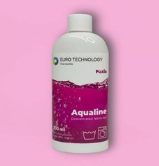 Cерія Aqualine «Fuxia» фуксія фарба-барвник для тканини (рідкий концентрат), 210 мл