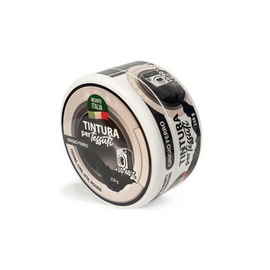 Серія Incanto Italia &laquo;Grigio ferro&raquo; сірий фарба-барвник для тканини, 350 г
