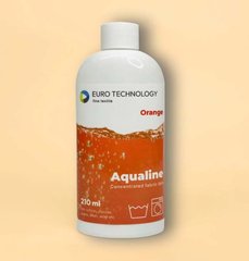Cерія Aqualine «Orange» помаранчевий фарба-барвник для тканини (рідкий концентрат), 210 мл