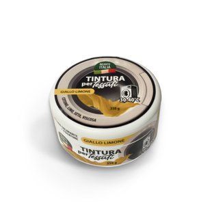 Серія Incanto Italia &laquo;Giallo limone&raquo; жовтий лимонний фарба-барвник для тканини, 350 г