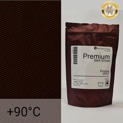 Серія Proline Premium "Dark brown" темно-коричнева фарба-барвник для тканини, + 90гр. С - 150 г