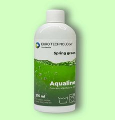 Cерия Aqualine «Spring green» весенний зеленый краска-краситель для ткани (жидкий концентрат), 210 мл
