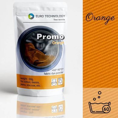Серия Promo "Orange" оранжевая низкотемпературная краска-краситель, 30 г