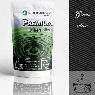 Серия Premium "Green olive" зелено-оливковая высокотемпературная краска-краситель, 30 г