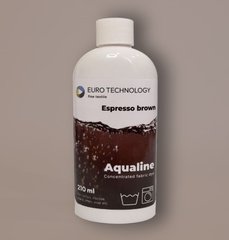 Cерия Aqualine «Espresso brown» коричневый краска-краситель для ткани (жидкий концентрат), 210 мл
