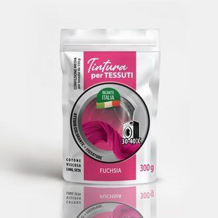 Серія Incanto Italia &laquo;Fuchsia&raquo; фуксія фарба-барвник для тканини, 300 г