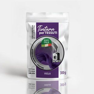 Серія Incanto Italia &laquo;Viola&raquo; фіолетовий фарба-барвник для тканини, 300 г