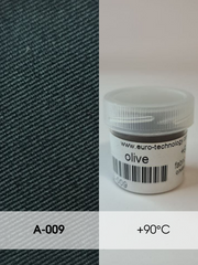 Оливкова високотемпературна фарба-барвник для тканини, 15 г