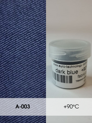 Темно-синя високотемпературна фарба-барвник для тканини, 15 г