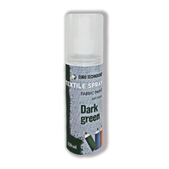 Спрей фарба для тканини «Dark green», 120 мл